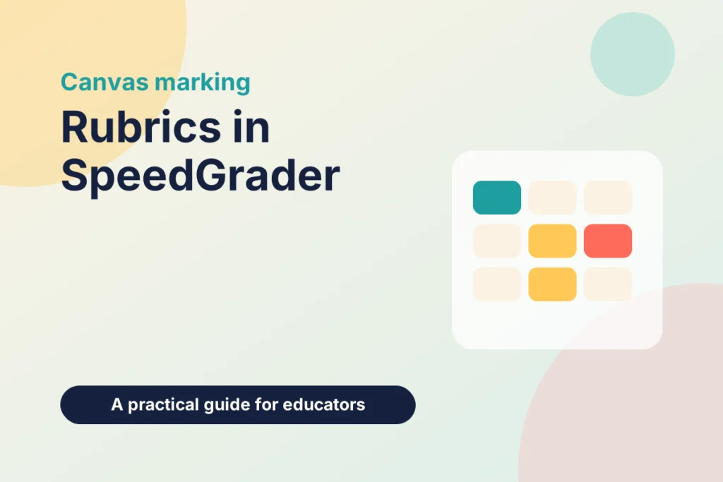 How to Use a Rubric in SpeedGrader