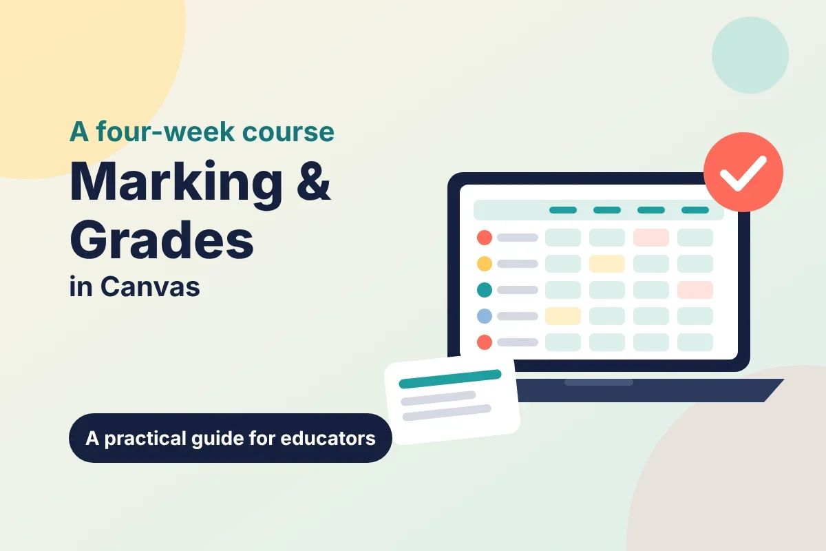 Marking and Grading in Canvas