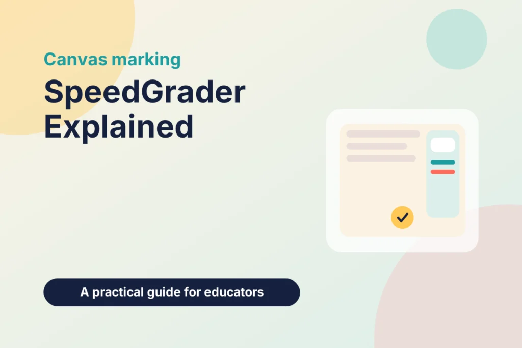 How to Use SpeedGrader in Canvas and Why